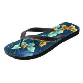 Goudvlinder Teenslippers (Schuin)