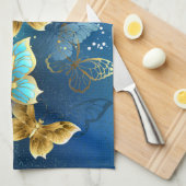 Goudvlinder Theedoek (Quarter Fold)