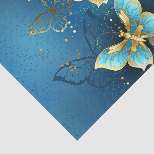 Goudvlinder Tissuepapier (Detail)