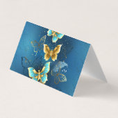 Goudvlinder Visitekaartje (Achterkant)