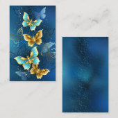 Goudvlinder Visitekaartje (Voorkant / Achterkant)