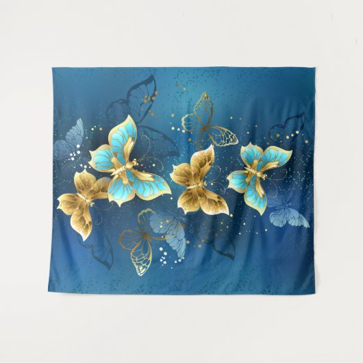 Goudvlinder Wandkleed (Voorkant (horizontaal))