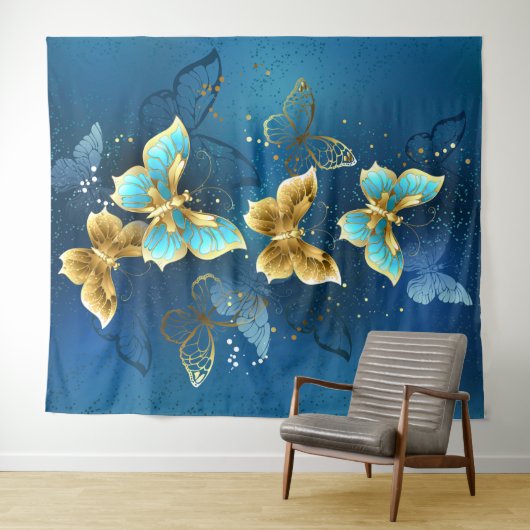 Goudvlinder Wandkleed (In Situ (horizontaal))