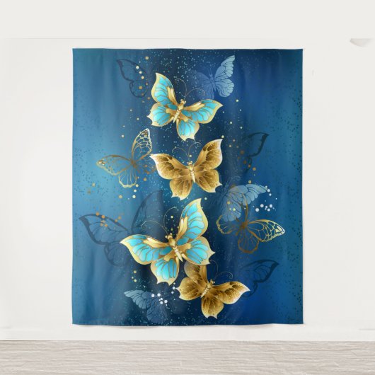Goudvlinder Wandkleed (Voorkant)