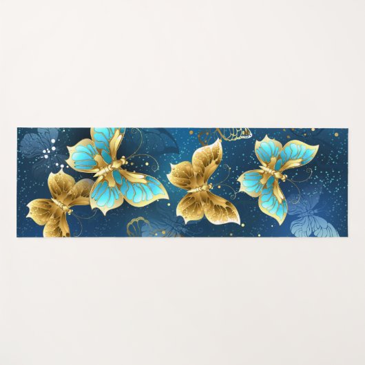 Goudvlinder Yogamat (Voorkant (horizontaal))