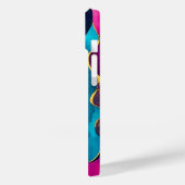 goudvlokpatroon Case-Mate iPhone case (Achterkant / Links)