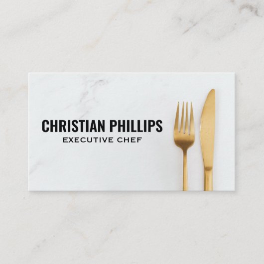 goudvorkmes visitekaartje (Voorkant)