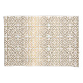 goudvormig patroon kussensloop (Voorkant)