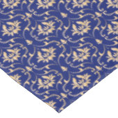  goudvraag op Royal Blue Tafelkleed (Gekanteld)
