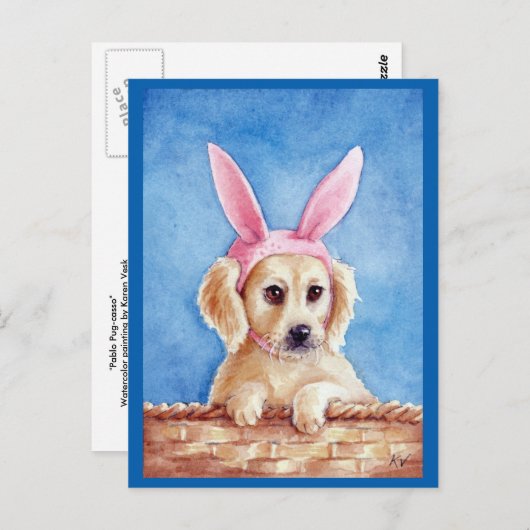 Goudwaluw Briefkaart (Voorkant / Achterkant)