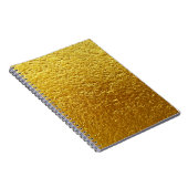 Goudwandtextuur, abstract, oud, antiek notitieboek (Rechterzijde)