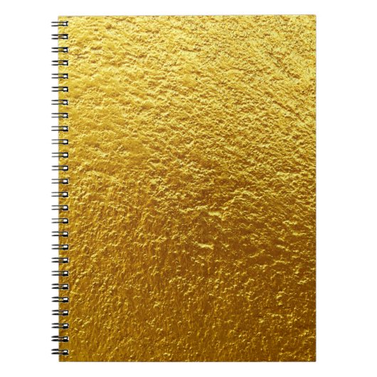 Goudwandtextuur, abstract, oud, antiek notitieboek (Voorkant)