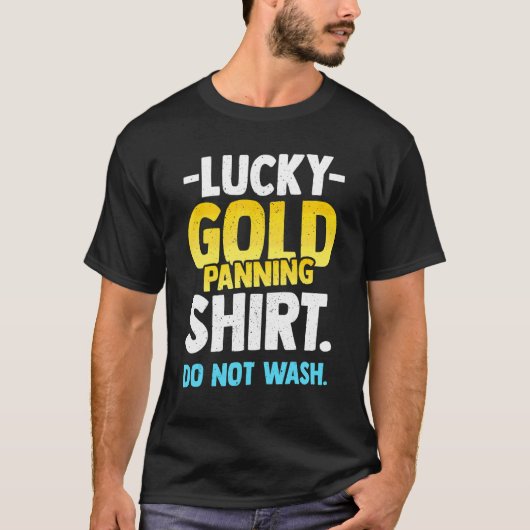 Goudwasser Mijnwerker T-shirt (Voorkant)