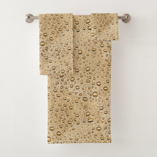 Goudwaterdruppels Bad Handdoek (Insitu)
