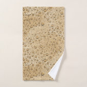 Goudwaterdruppels Bad Handdoek (Handdoek)