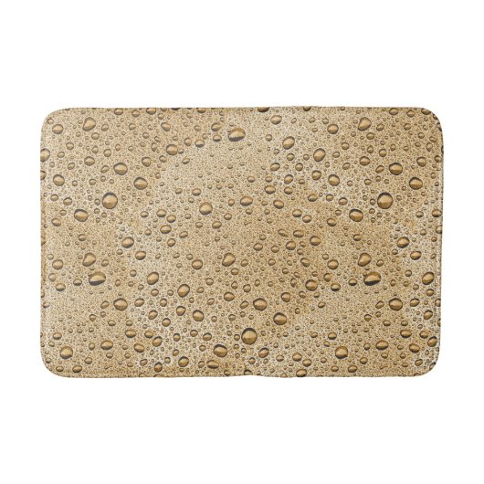 Goudwaterdruppels Badmat (Voorkant)