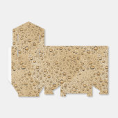 Goudwaterdruppels Bedankdoosjes (Uitgevouwen)