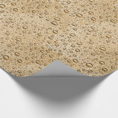 Goudwaterdruppels Cadeaupapier (Hoek)
