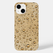 Goudwaterdruppels Case-Mate iPhone Case (Achterkant)