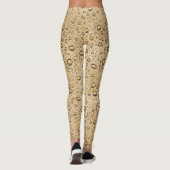 Goudwaterdruppels Leggings (Achterkant)