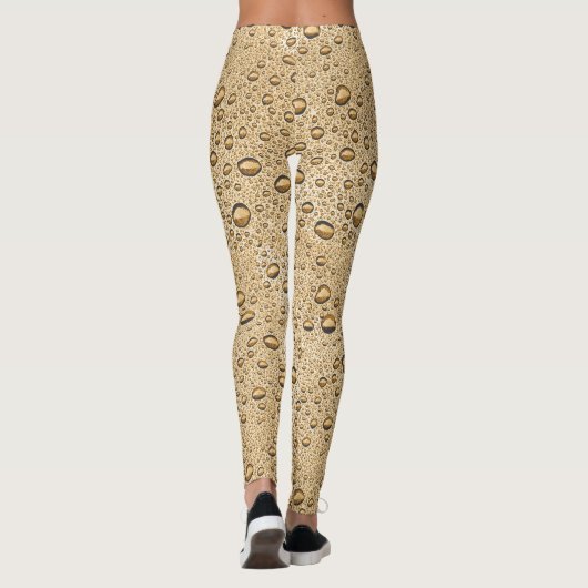 Goudwaterdruppels Leggings (Achterkant)