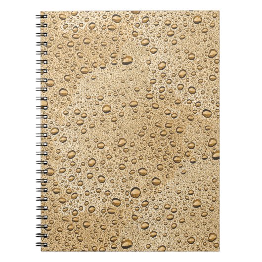 Goudwaterdruppels Notitieboek (Voorkant)