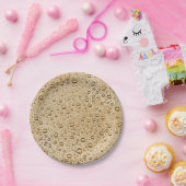 Goudwaterdruppels Papieren Bordje (Feest)