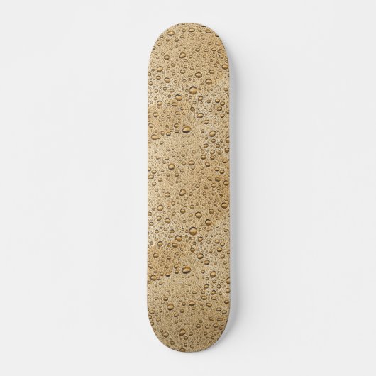 Goudwaterdruppels Persoonlijk Skateboard (Voorkant)