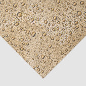 Goudwaterdruppels Tissuepapier (Detail)