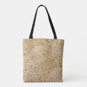 Goudwaterdruppels Tote Bag (Achterkant)