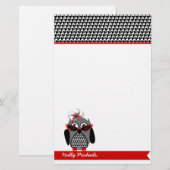 Goudwaterkop met zonnebrillen briefpapier (Voorkant / Achterkant)