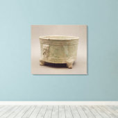 Goudwaterkruitvat Canvas Afdruk (Insitu (Houten vloer))