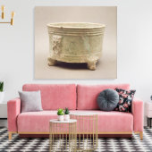 Goudwaterkruitvat Canvas Afdruk (Insitu (Woonkamer))