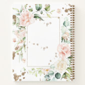  goudWaterverf Floral Notitieboek (Achterkant)
