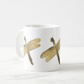 goudWaterverf Koffiemok (Voorkant links)