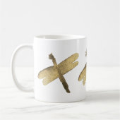 goudWaterverf Koffiemok (Links)