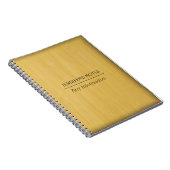 Goudwatten Notitieboek (Rechterzijde)