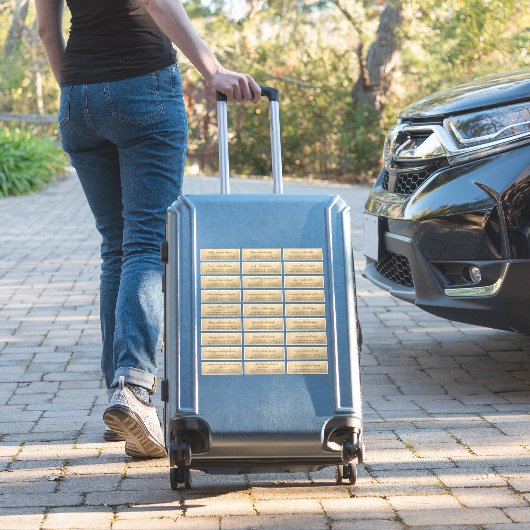  goudweddenschappen Adresetiketten Sticker (Koffer Insitu)