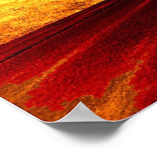 Goudwegen Poster (Hoek)