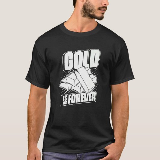 goudwinning - prospectie - Miner Gold is bestemd v T-shirt (Voorkant)