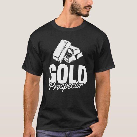 Goudwinningsvooruitzichten Miner Gold Pros T-shirt (Voorkant)