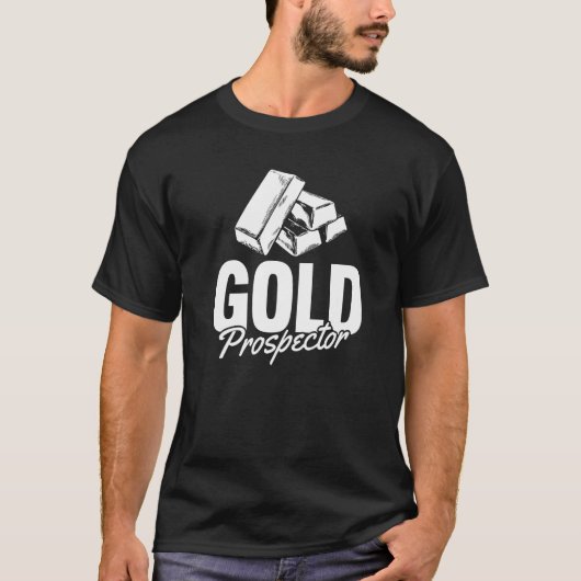 Goudwinningsvooruitzichten Miner Gold Pros T-shirt (Voorkant)