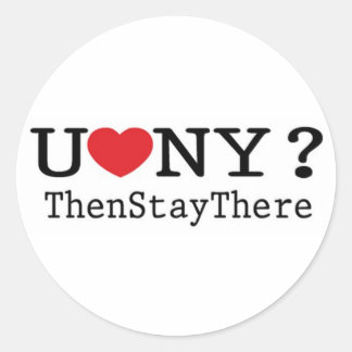 goudwit ronde sticker