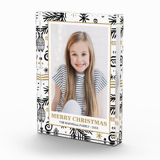 Goudwitte doodskruid fotoblokken (Rechts)