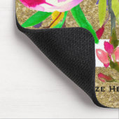 Goudwitte strepen Vet glam Muismat (Hoek)