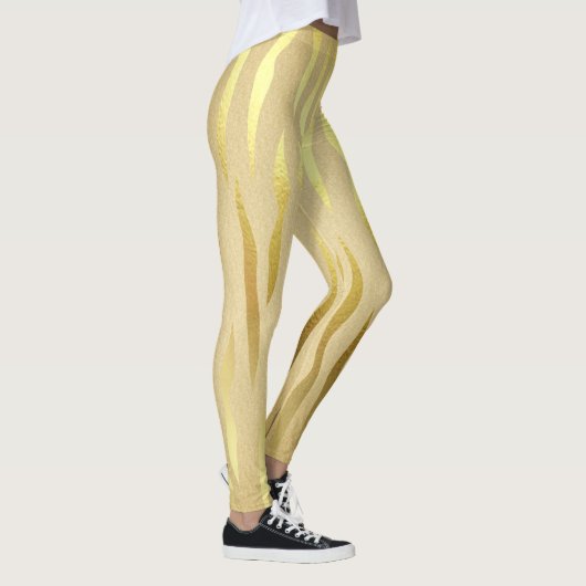 Goudzebrakleding leggings (Rechts)