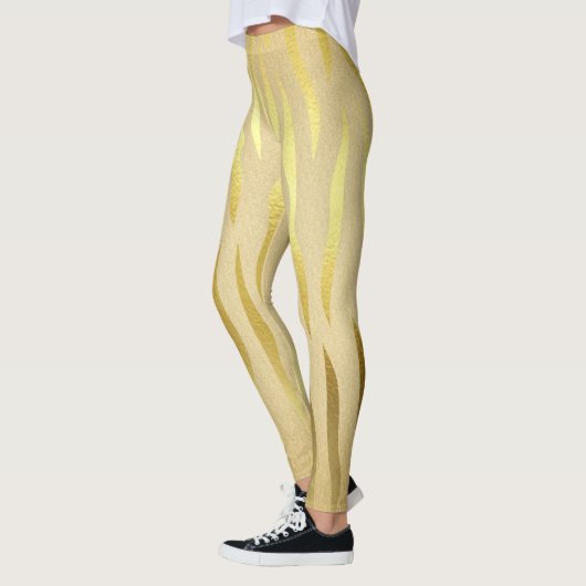 Goudzebrakleding leggings (Links)