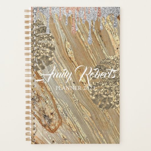 Goudzilversparkanner Planner (Voorkant)