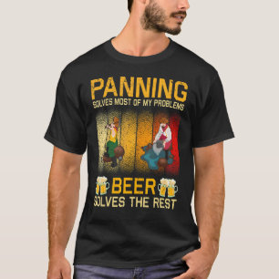 Goudzoeker Goudwinning Graven Prospectie Schat T-shirt