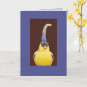 goudzoeker met pet-kaart met speksnelheid kaart (Gele Bloem)